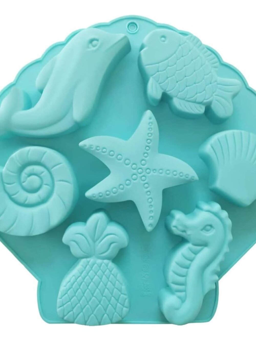 Under The Sea Silicone Cake Mold Ocean Animal Dolphin/Fish/Conch/Starfish/Sea Sh